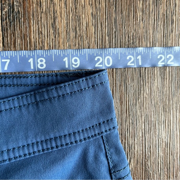 PrAna Brion pant II blue stretch nylon outdoor hiking athletic pants 40x32 - Picture 8 of 11